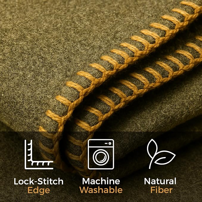 Wool Camping Blanket 10-Pack - Image 3