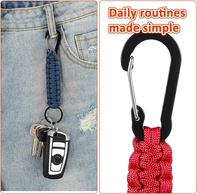 Mabor 2 Pcs Key Chain Hanger Heavy Duty Clips Keychain - Image 7
