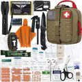 Everlit Survival Upgraded Survival First Aid Kit Emergency Gear Trauma Kit by EVERLITSURVIVAL