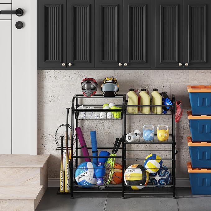Garage Sports Equipment Organizer - Image 6