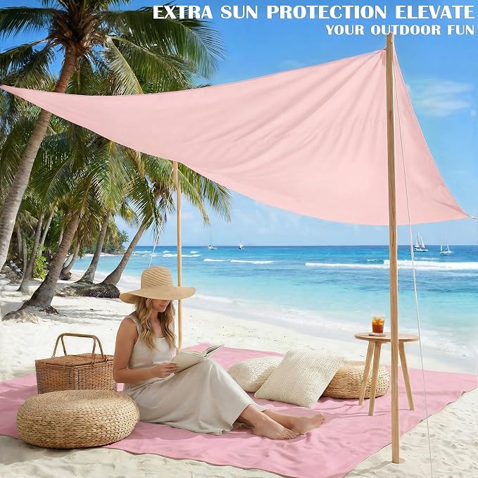 Famstar Beach Blanket Oversized Extra Large 78" X 81", Waterproof Sandproof - Image 3