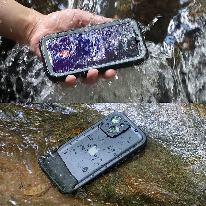 SPORTLINK Waterproof Case for iPhone 13, Shockproof Dustproof 13 Phone Case - Image 6