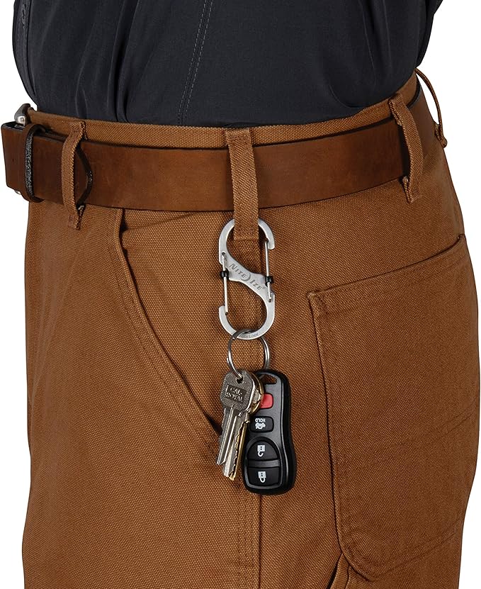 Nite Ize Size-3 S-Biner SlideLock Dual Carabiner, Locking Gates, Stainless Steel - Image 6