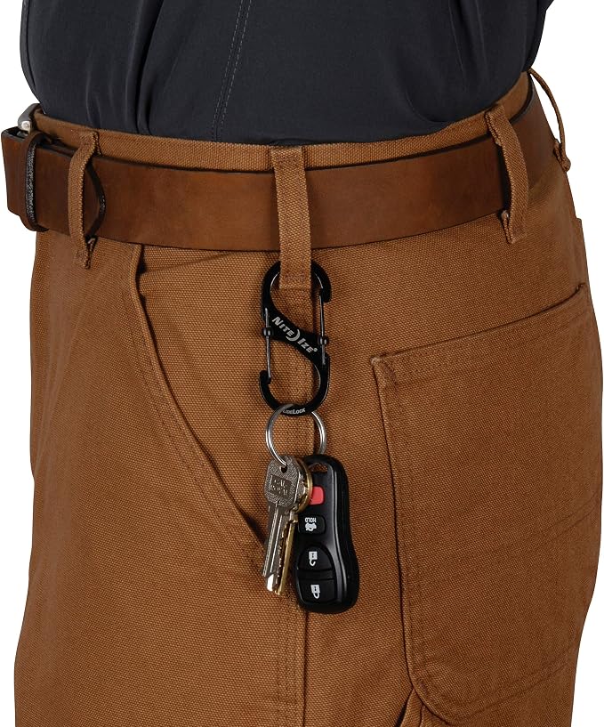 Nite Ize LSB3-01-R6 S-Biner SlideLock Dual Locking Carabiner, Size #3 - Image 6