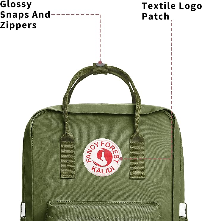 KALIDI Casual Laptop Backpack 15 Inches Classic Camping Rucksack Travel Outdoor - Image 2