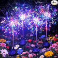 Solar Garden Lights Outdoor Yard Decorations, 4 Pack 150Leds Pathway Light by WhereLightMeetsLife