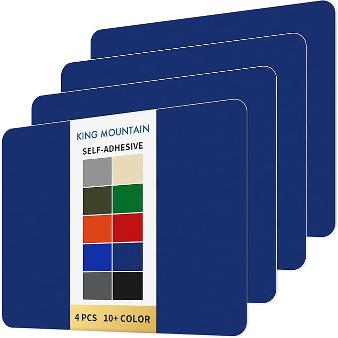 KING MOUNTAIN Self Adhesive Nylon Fabric Repair Patch, 9×11 Inches 4 Pcs by ForABetterHomeLife