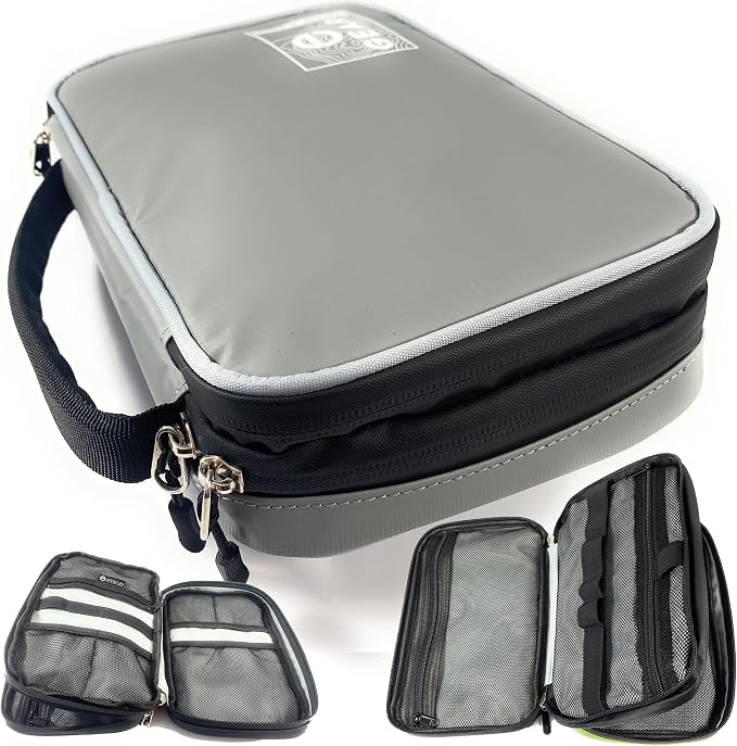 Enthusiast Gear Waterproof Electronics Organizer – Durable Travel Case by EnthusiastGear