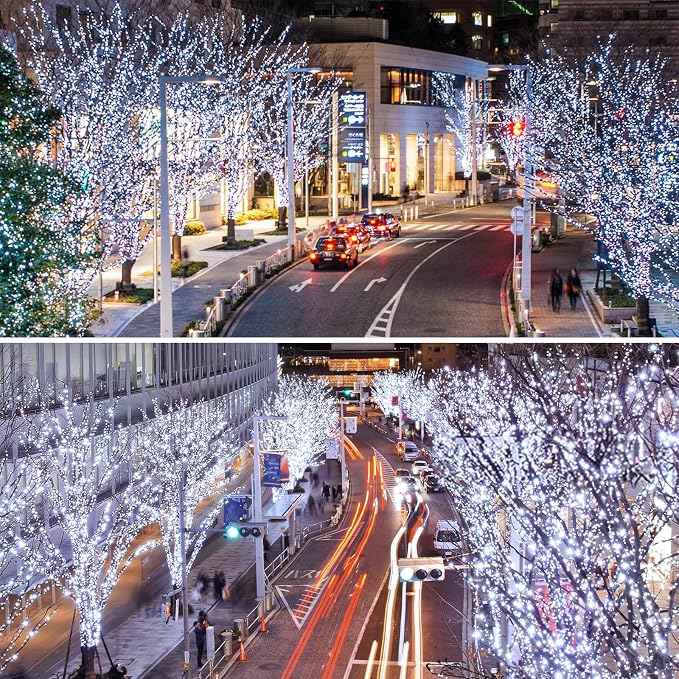 Upgrade 2Pack 500LED Solar String Lights - Image 3