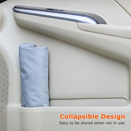 Ginsco New Leak-Proof Travel Car Trash Bag, 3.5 Gallons Large Capacity Hanging - Image 3