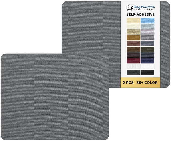 KING MOUNTAIN Canvas Repair Patch 9 x11 Inch 2 Pcs Self-Adhesive Waterproof by ForABetterHomeLife