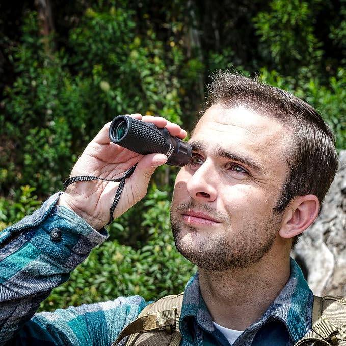 Barska Blackhawk Waterproof Monocular – Compact, Slip-Resistant Grip - Image 5
