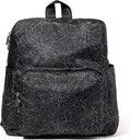 Baggallini Women's Carryall Packable Backpack, Midnight Blossom by baggallini
