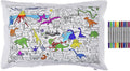 Coloring Pillowcase for Kids – Reusable DIY Pillow Cover by eatsleepdoodle