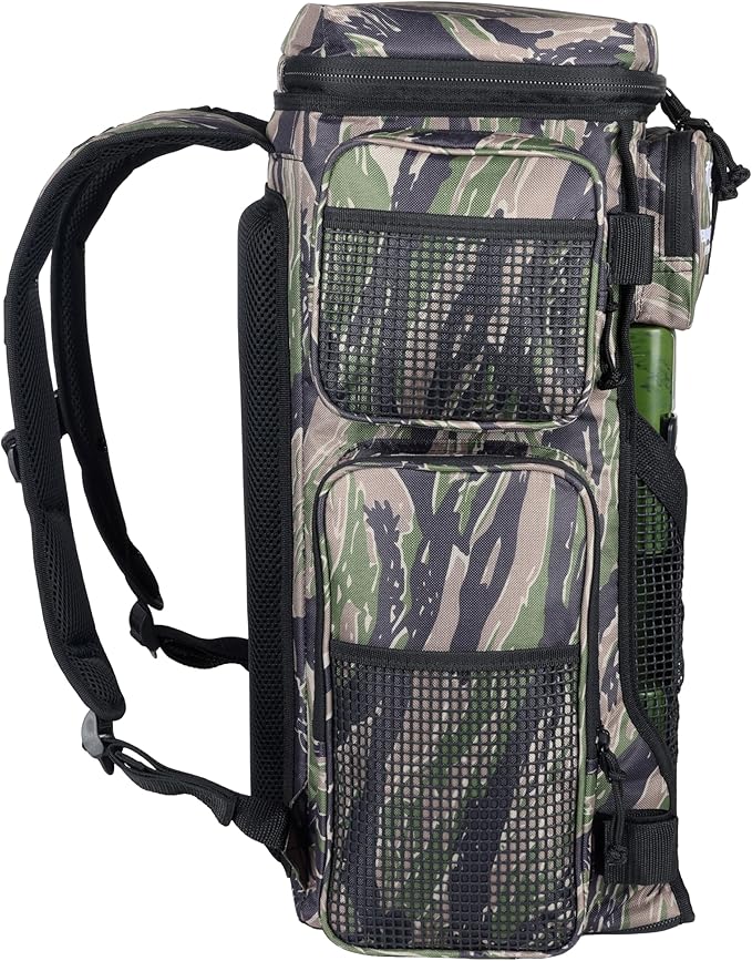 Evolution Fishing Drift Series Tackle Backpack, Outdoor Rucksack w/ 6 Fishing - Image 7