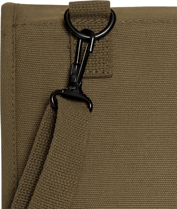 Rothco Canvas Map Case Shoulder Bag – Rugged Crossbody EDC Utility Storage - Image 9