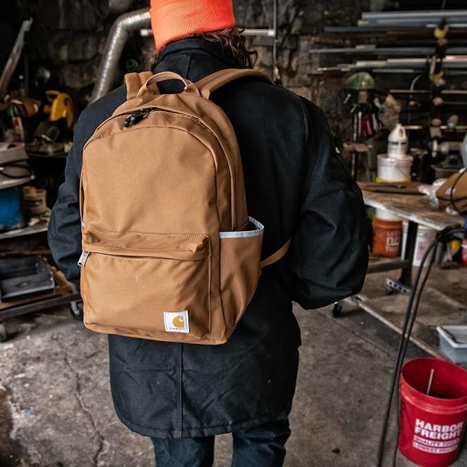 Carhartt 21L Classic Laptop Backpack, Water-Resistant Pack W/ 15" Laptop Sleeve - Image 6