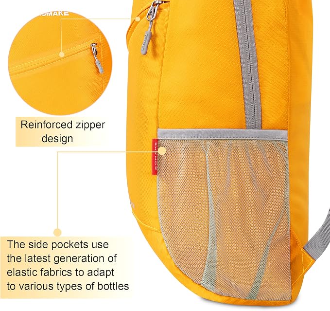 ZOMAKE Lightweight Packable Backpack 20L, Foldable Backpacks Small Daypack - Image 4