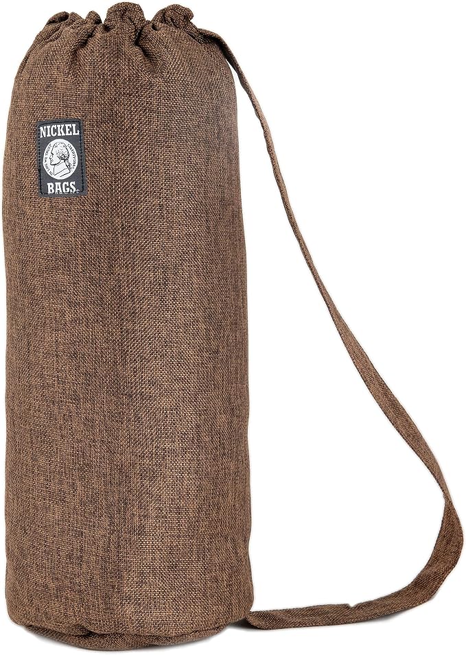 Nickel Bags Padded Drawstring Duffle Tube, Hemp Protective Sling Bag by DIMEBAGS