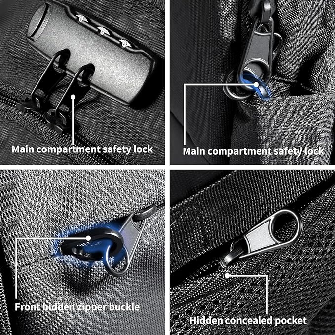 Tzowla 40 Liter Anti Theft Backpack - Image 2