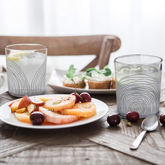 bzyoo BPA-Free Designed Dishwasher Safe 14 oz Plastic Tumbler Set which is - Image 3