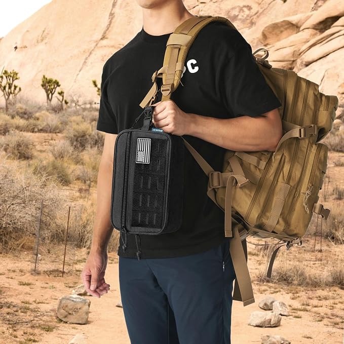 PAVILIA Extra Large Tactical Toiletry Bag - Image 7
