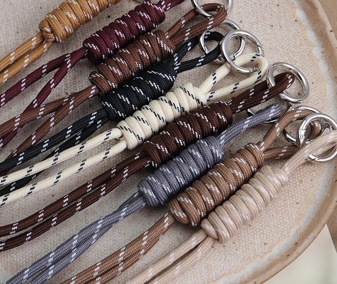 paracord Charm Bag Keychain Accessories，Rope Bag Charms - Image 2