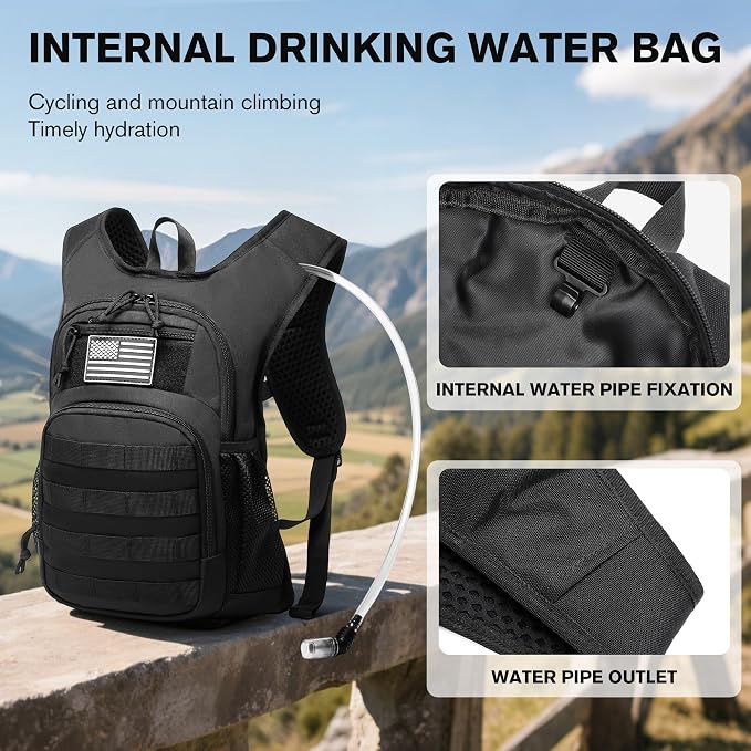 wotony Hydration Backpack with Water Bladder - Image 8
