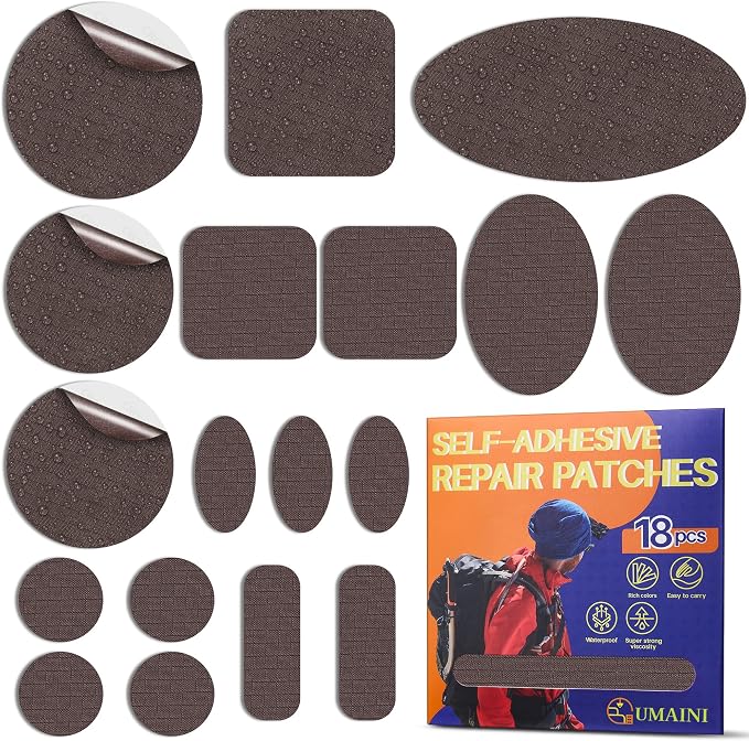 Down Jacket Repair Patch Kit, Outdoor Gear Tenacious Repair Tape, Self Adhesive by Unknown