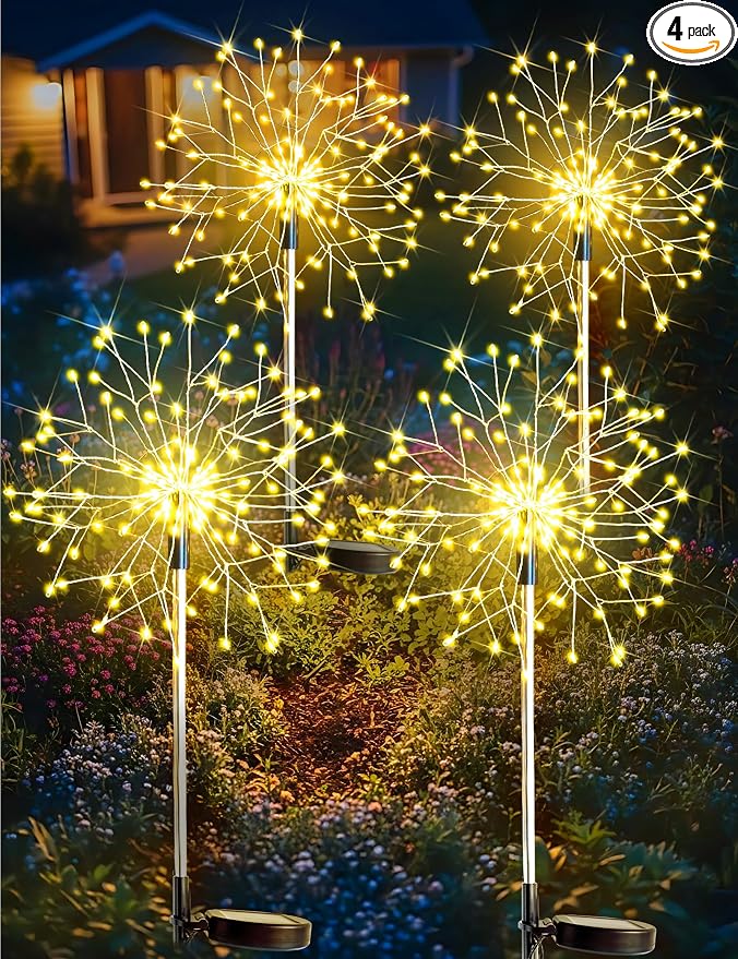 suddus Solar Garden Lights Outdoor Waterproof Decorative, Solar Fairy Lights by SUDDUS
