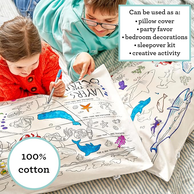 eatsleepdoodle - Coloring Pillowcase - Image 6