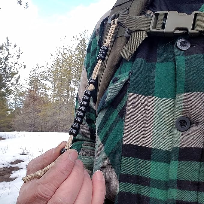 Pace Count Beads/Army Ranger Beads/Distance Counter - Image 4