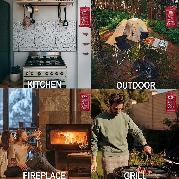 Emergency Fire Blanket for Home and Kitchen - Image 5