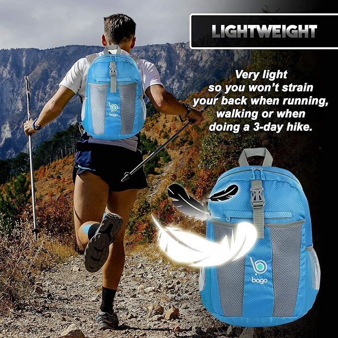 Bago Lightweight Small Hiking Backpack - Image 5