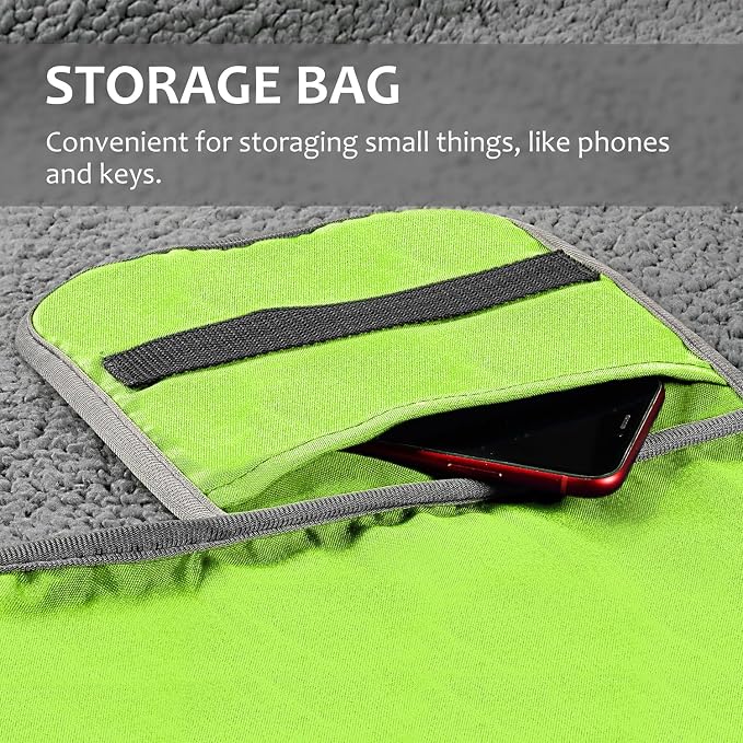 Tirrinia Large Waterproof Outdoor Blanket, Soft Warm Windproof Stadium Blanket - Image 3