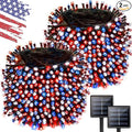 2 Pack 480 LED Solar String Lights by Albelt
