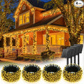 Brightown 4 Pack Solar String Lights Outdoor, Total 288Ft 800 LED Twinkle Fairy by Brightown
