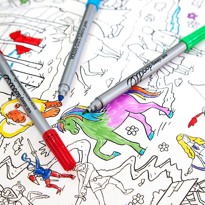 eatsleepdoodle - Coloring Pillowcase - Image 6