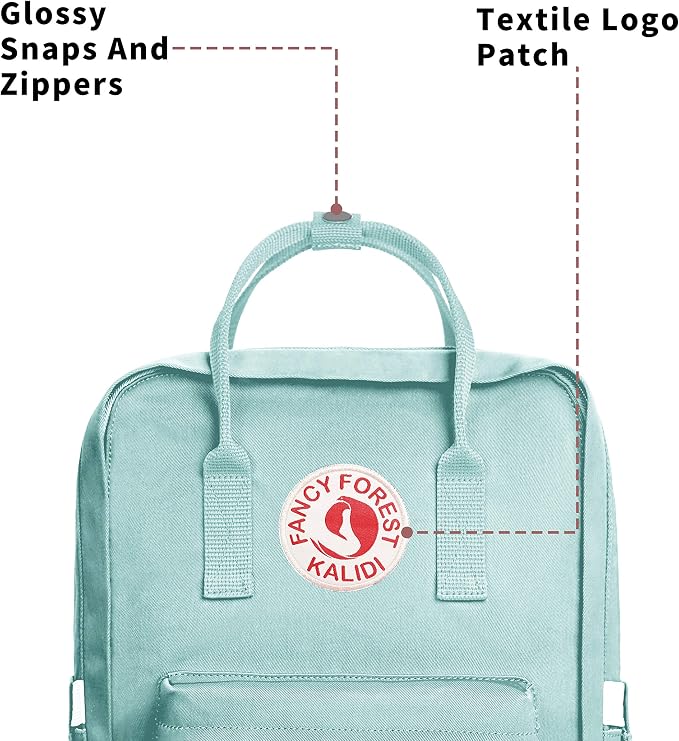 KALIDI Casual Laptop Backpack 15 Inches Classic Camping Rucksack Travel Outdoor - Image 2