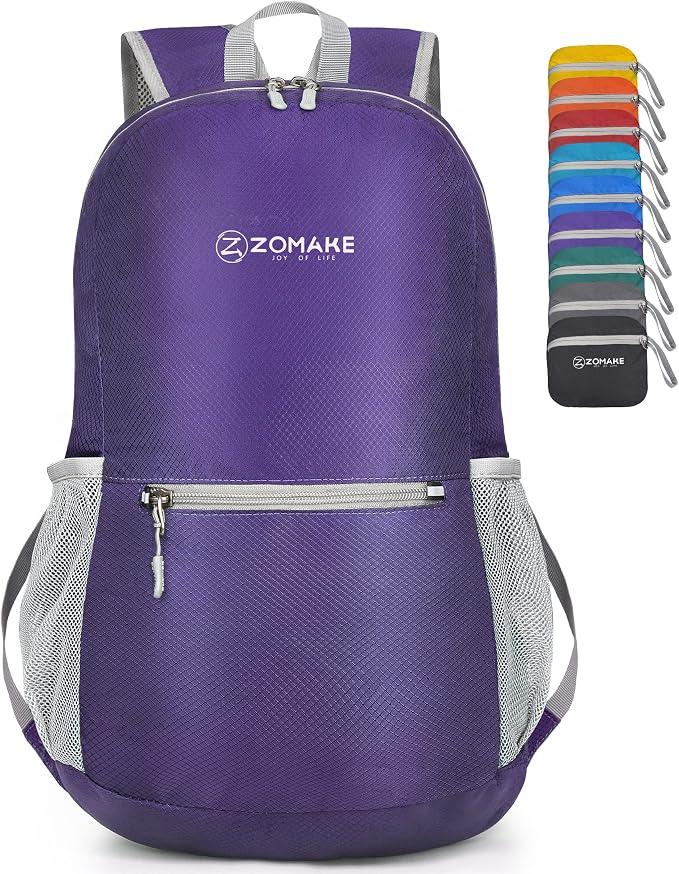 ZOMAKE Ultra Lightweight Hiking Backpack 20L, Packable Small Backpacks Water by ZOMAKE