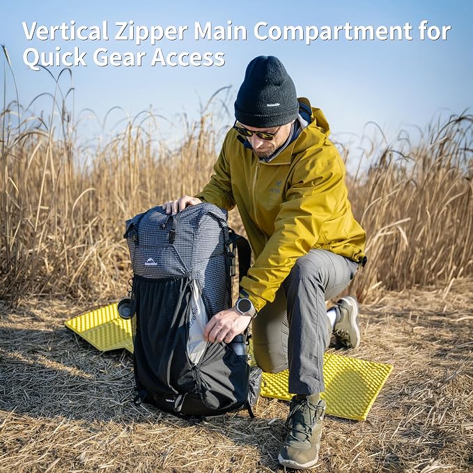 Naturehike 60L Rock 2.0 Upgraded Internal Frame Hiking Backpack - Image 5