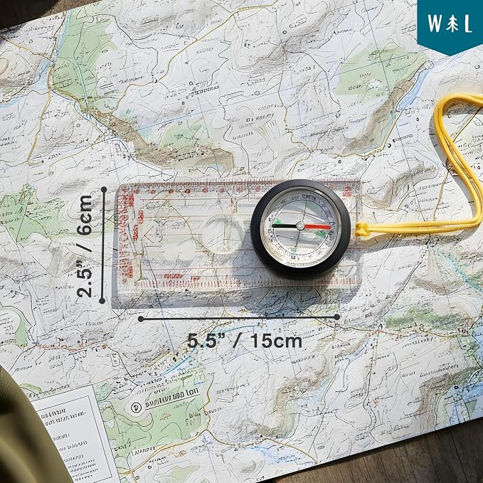 Magnetic Liquid Compass Kit – Professional Hiking Compass - Image 2