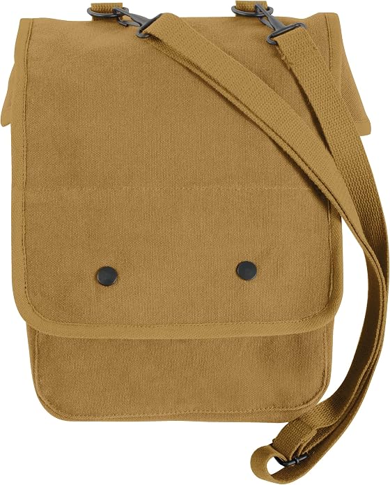 Rothco Canvas Map Case Shoulder Bag – Rugged Crossbody EDC Utility Storage - Image 3