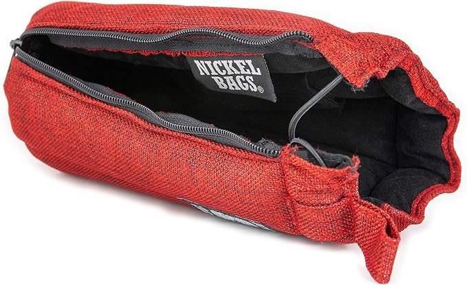 Nickel Bags Padded Drawstring Duffle Tube, Hemp Protective Sling Bag - Image 4