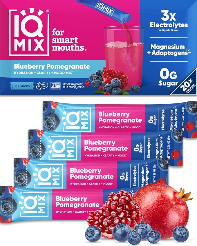 IQMIX Hydration Electrolyte Powder – 4-in-1 Formula by IQBAR