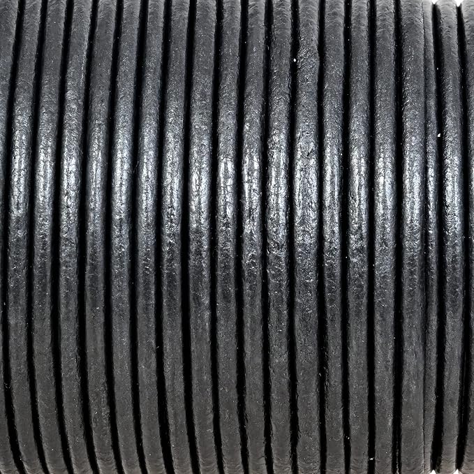 GENIQUE Real/Genuine Round Leather String Cord - Image 4