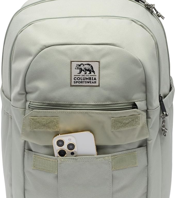 Columbia Unisex Buxton 26L Backpack, Safari/Stone Green, One Size - Image 8