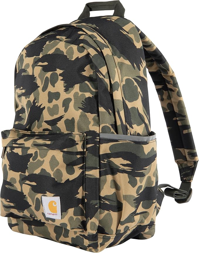 Carhartt 21L Classic Laptop Backpack, Water-Resistant Pack W/ 15" Laptop Sleeve by Carhartt