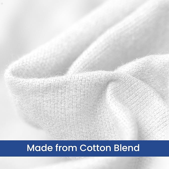 Linteum Textile Cotton Blended Hospital Patient Bath Blanket, Bed Bath Sheet - Image 2