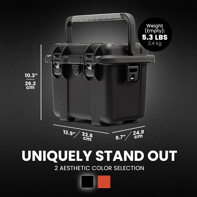 NANUK Trail 10-11.2L Waterproof Storage Box – Modular & Compact Cargo Case - Image 4
